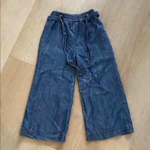 Hatley Kids Blue Wide-Leg Jeans
